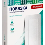 Повязка пластырного типа на нетканой основе (8х15 см №25) Арма Бергус ООО-Россия