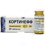 Кортинефф (таблетки 0,1 мг N20 флакон) Пабяницкий фармацевтический завод Польфа АО - Республика Польша