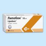 Липобон (таблетки 10 мг № 30) Эгис Фармацевтический завод ЗАО Венгрия