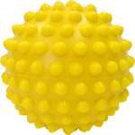 Мяч массажный желтый диаметр 10см