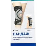 Бандаж для коленного сустава F-518 (размер 7 обхват колена (51-53 см) серый) Крейт ООО-Россия