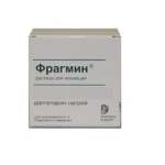 Фрагмин (раствор для внутривенного и подкожного введения 2500 анти-Ха МЕ/0.2 мл 0.2 мл № 10 шприц) Пфайзер Инк США Пфайзер МФГ Н.В Бельгия