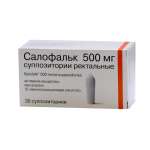 Салофальк (суппозитории ректальные 500 мг № 30) Доктор Фальк Фарма ГмбХ Германия Вифор АГ Швейцария