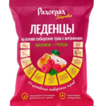 Радоград Леденцы на основе Сибирских трав с витаминами вкусом Малина-Груша  (леденцы 3,2 г №15) Экол ООО-Россия