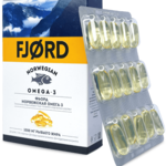 Рыбий жир Fjord Фьорд норвежская Омега-3 1000 мг (капсулы N60) Valentis Norway AS Норвегия