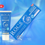 Рокс R.O.C.S. Зубная паста Активный кальций отбеливающая (94 г туба) ЕвроКосМед ООО - Россия