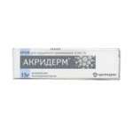 Акридерм (крем для наружного применения 0,05 % 15 г туба) Акрихин ХФК АО Россия