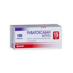 Ривароксабан Белупо (табл. п. плен. о. 15 мг № 100) БЕЛУПО, лекарства и косметика д.д Республика Хорватия
