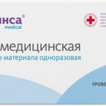 Маска медицинская из нетканого материала одноразовая на резинках (50 шт.) Клинса Маска ООО (г.Санкт-Петербург) - Россия