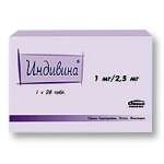 Индивина 1/2,5 (таблетки № 28) Орион Корпорейшн Орион Фарма Финляндия