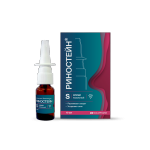 Риностейн (спрей назальный 10 мг/мл+5 мг/мл 10 мл № 1 амп.  в компл. с фл. со спрей-насадкой) Гротекс ООО г. Санкт-Петербург Россия