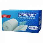 Лейкопластырь Унипласт фиксирующий нетканый сетчатый (10х500 см) Верофарм АО - Россия