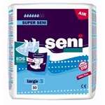 Подгузники Супер Сени Super Seni Large Air 6 капель (р.L (3) талия 110-150 см 10 шт.) TZMO S.A. - Республика Польша