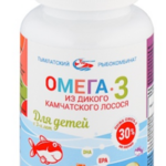 Salmoniсa Омега-3 из дикого камчатского лосося для детей с 3-х лет (капсулы 300 мг №250) Тымлатский рыбокомбинат ООО - Россия