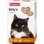 Беафар Beaphar Kitty's+Protein Витамины для кошек (таблетки 180 шт.) Нидерланды