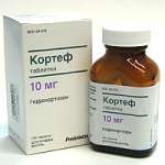Кортеф (таблетки 10 мг N100 флакон) Патеон Инк - Канада  Фармация и Апджон Кампани США
