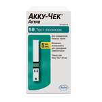 Тест-полоски к глюкометру Акку-Чек Актив Accu-Chek Active (№50 шт.) Roche Diagnostics GmbH Рош Диагностикс ГмбХ - Германия
