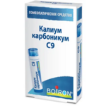 Калиум карбоникум С9 (гранулы гомеопатические 4 г  пенал со счетчиком гранул (1)) БУАРОН Франция