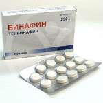 Бинафин (таблетки 250 мг N14) Шрея Лайф Саенсиз Пвт.Лтд - Индия