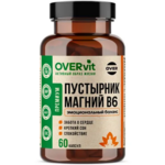 Овервит Overvit Пустырник+Магний+Витамин В6 (капсулы 640 мг №60) Оер Фарма ООО-Россия