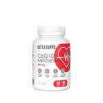 Ультрасаппс Ultrasupps Коэнзим Q10 антиоксидант 100 мг (капсулы 380 мг №60 банка) Ultra Energy Supplements Trading L.L.C. - ОАЭ