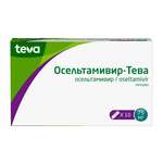 Осельтамивир-Тева (капсулы 75 мг № 10) Балканфарма - Дупница АД Болгария