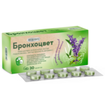 Бронхоцвет (шалфей, эвкалипт, мед) BioForte Биофорте (таблетки 200 мг N30) Барнаульский ЗМП ООО Россия