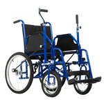 Кресло-коляска механическая инвалидная рычажная (1 шт.) Base 145 Ortonica Ортоника Китай
