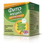 Фитомуцил норм плюс (порошок для приема внутрь пакет-саше 6 г N25) ADM Protexin Ltd - Великобритания