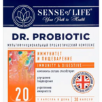 Чувство жизни Др. Пробиотик Sense of life Dr. Probiotic Иммунитет и пищеварение (капсулы 600 мг N30) Квантум Солюшнс Груп ЛТД-Великобритания