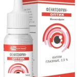 Фенилэфрин-оптик (капли глазные 2.5 % 5 мл фл.-кап.) Лекко Фармацевтическая фирма ЗАО Россия