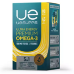 УЕСАППС Uesupps Ультра Энерджи Премиум Омега-3 (капсулы 1405 мг №60) ULTRA ENERGY SUPPLEMENTS TRADING LLC ОАЭ