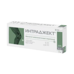 Интраджект Имплантат вязкоэластичный на основе гиалуроновой кислоты Contipro (2,5% шприц 3 мл №1 шт.) ФБК ООО - Россия