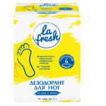 Ла Фреш La Fresh Средство (Дезодорант) для ног от пота и запаха (порошок саше 3 г №10) Эльфарма ООО - Россия