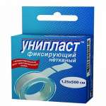Лейкопластырь Унипласт фиксирующий нетканый гипоаллергенный (1,25х500 см) Верофарм АО - Россия