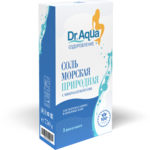 Доктор Аква Dr.Aqua Соль морская природная микроэлементами (750 г (250 г. фильтр-пакет N3)) Уралмедпром ООО ПТК - Россия