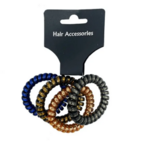 PL Резинка для волос спираль (4 шт.) Нинбо Велонг Пластик Продактс Ко Китай