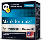 Мен-с формула Антистресс+Магний В6 (капсулы 681 мг N30) Kelker Pharma Inc.США/упак. БиоВид ООО Россия