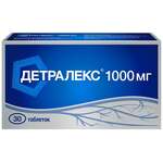 Детралекс (табл. п. плен. о. 1000 мг № 30) Лаборатории Сервье Индастри Франция Сервье РУС ООО Россия
