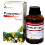 Ромазулан (раствор для местного применения и внутрь 100 мл флакон) К.О.Биофарм С.А. - Румыния