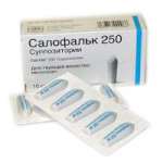 Салофальк (суппозитории ректальные 250 мг № 10) Доктор Фальк Фарма ГмбХ Германия Вифор АГ Швейцария