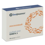 Биафишенол Рыбий жир Лососевый (капсулы 350 мг №100) Летофарм ООО (г. Москва) - Россия