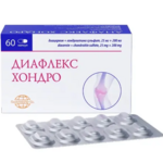 Диафлекс Хондро (капсулы 25 мг+200 мг № 60) К.О.Ромфарм Компани С.Р.Л. Румыния