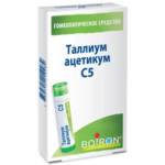 Таллиум ацетикум С5 (гранулы гомеопатические 4 г  пенал со счетчиком гранул (1)) БУАРОН Франция