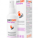 ДрайДрай Фут DryDry Foot Spray Спрей Антиперспирант Средство от потоотделения для ног (100 мл)  Лексима АБ - Швеция 