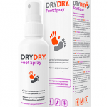 ДрайДрай Фут DryDry Foot Spray Спрей Антиперспирант Средство от потоотделения для ног (100 мл)  Лексима АБ - Швеция
