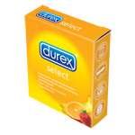 Дюрекс (Durex Select) Селект Презервативы со вкусом апельсина, банана, клубники (N 3) ССЛ Интернэшнл Плс - Великобритания