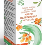 Облепиховое масло Солнат (капсулы 0,3 г N100) Натуральные масла ООО - Россия