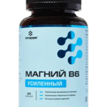 Магний В6 усиленный (капсулы 0,62 г №60) ЛетоФарм ООО - Россия