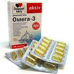 Доппельгерц Актив Омега-3 (капсулы массой 1186 мг N30) Квайссер Фарма ГмбХ и Ко. КГ - Германия